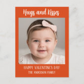 Carte Postale Personalized Valentine Photo Postcard (Devant)