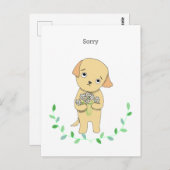 Carte Postale Personnalisable Chien Chien Chien Chien Chien Oops (Devant / Derrière)