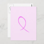 Carte postale personnalisable de sensibilisation a (Devant / Derrière)