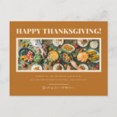 Carte postale personnalisable de Thanksgiving (Devant)