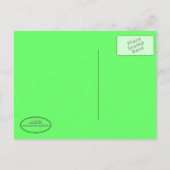 Carte postale personnalisable de Virginie-Occident (Dos)