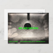 Carte Postale Personnalisable Déplacement, changement de nom, d' (Devant / Derrière)