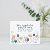 Carte Postale Personnalisable Joyeuse blague de la Fête des non- (Debout devant)