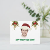 Carte Postale Personnalisable Justin Trudeau Christmas drôle (Debout devant)
