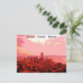 Carte Postale Personnalisable New York 2000 (Debout devant)