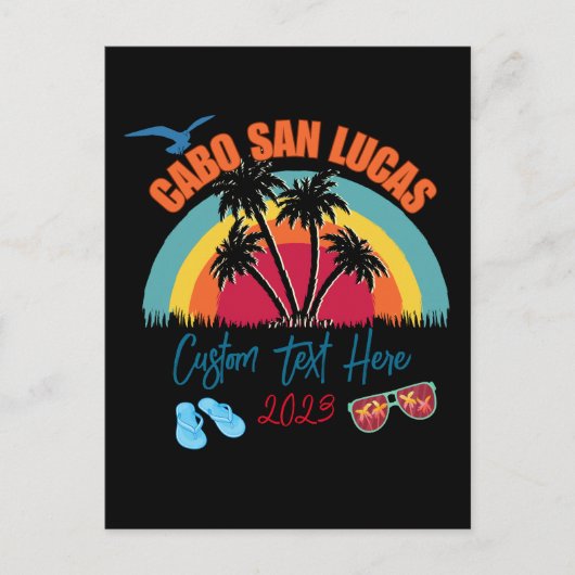 Carte Postale Personnalisation de vos vacances à Cabo San Lucas  (Devant)