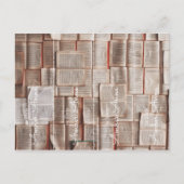 Carte Postale personnalisation ex libris signet découper le (Devant)