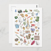 Carte Postale personnalisation peter le lapin (Devant / Derrière)