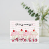 Carte Postale Personnalisé (Debout devant)