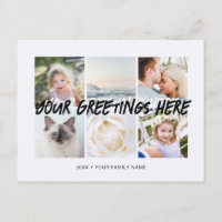 Personnalisé 6 photos Universal Greetings cool