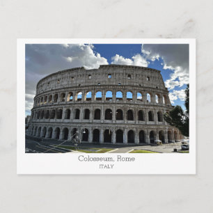 Carte Postale Personnalisé, Colisée, Rome, Italie