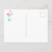 Carte Postale Personnalisé Miami Beach Floride - Piscine Détente (Dos)