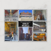 Carte Postale Personnalisé, Oslo rådhus, Norvège (Devant)