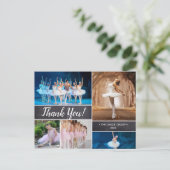 Carte Postale Personnalisé, Parrain de danse Merci (Debout devant)