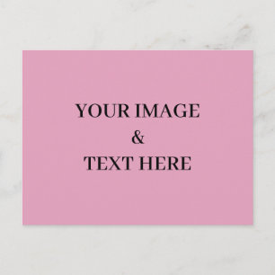 Carte Postale Personnalisé Personnalisez Votre Propre Photo & Te