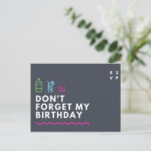 Carte Postale Personnalisé - RSVP (Debout devant)