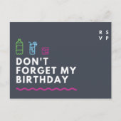 Carte Postale Personnalisé - RSVP (Devant)