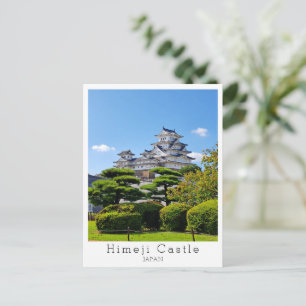 Carte Postale Personnalisé, Salutations Château de Himeji, Japon