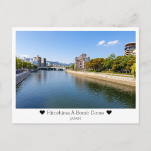 Carte Postale Personnalisé, Salutations de Hiroshima, Japon