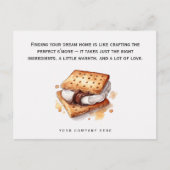 Carte Postale Personnalisé S'more Réalité Agricole Promotion (Devant)