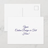 Carte Postale Personnalisé sur mesure (Devant / Derrière)