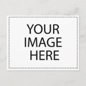 Carte Postale Personnalisé sur mesure customisé (Devant)