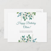 Carte Postale Personnalisé - Vous méritez tout heureux (Devant / Derrière)