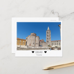 Carte Postale Personnalisé, Vue à côté de St. Donatus