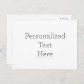 Carte postale, Taille : Carte postale standard, Papier: Mat signature, Enveloppes: Aucun (Devant / Derrière)