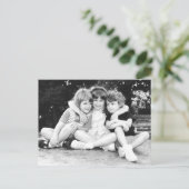 Carte postale personnalisée (Debout devant)