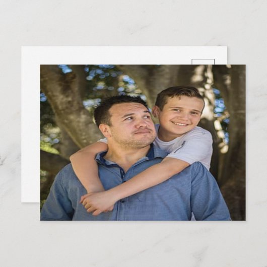 Carte postale personnalisée (Devant / Derrière)