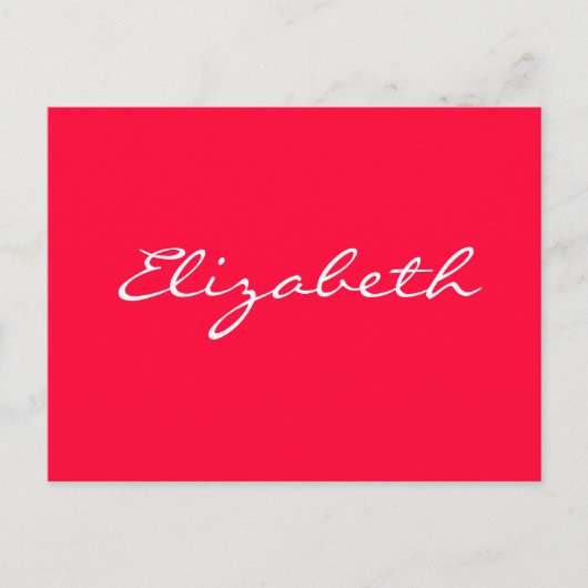 CARTE POSTALE - personnalisée (Devant)