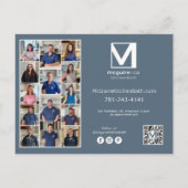Carte postale personnalisée (Dos)