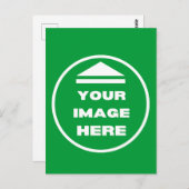 Carte postale - Personnalisée - Ajouter une image  (Devant / Derrière)