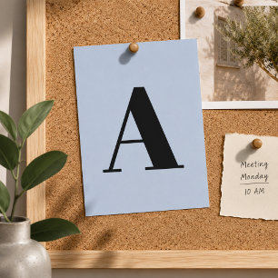 Carte postale personnalisée avec lettre Carte de