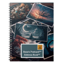 Carte postale personnalisée Carnet à thème