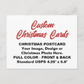 CARTE POSTALE PERSONNALISÉE CARTE POSTCARD (Devant)