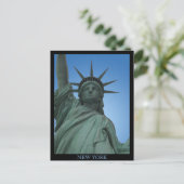 Carte postale personnalisée de l'état de Liberty N (Debout devant)