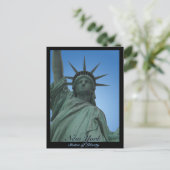 Carte postale personnalisée de l'état de Liberty N (Debout devant)