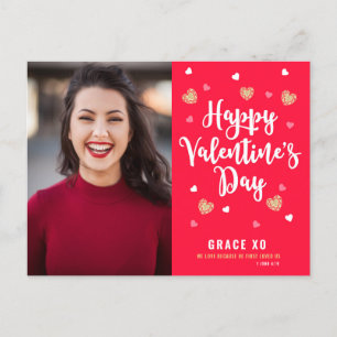 Carte postale personnalisée de Valentine