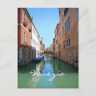 Carte postale personnalisée du Canal de Venise