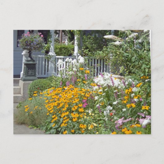 Carte postale personnalisée Edgartown Hotel Summer (Devant)