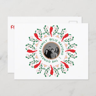 Carte postale personnalisée Feliz Navidad