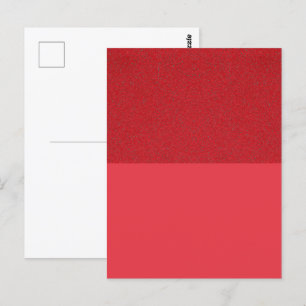 Carte postale personnalisée Fractionnée par le hau