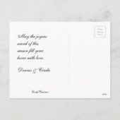 Carte postale personnalisée Joyeux cloches de Noël (Dos)