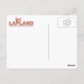 Carte postale personnalisée LAPLAND (Dos)