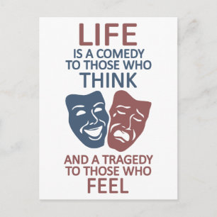 Carte postale personnalisée LIFE