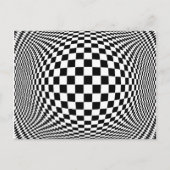 Carte postale personnalisée Op Art (Devant)