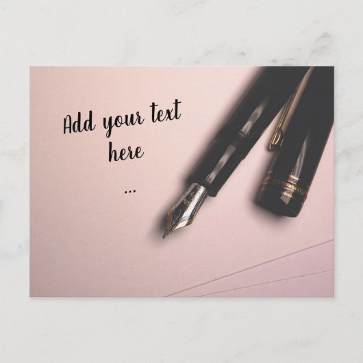 Carte postale personnalisée originale (Devant)