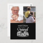 Carte Postale Personnalisée Pour Grand-Père (Devant / Derrière)